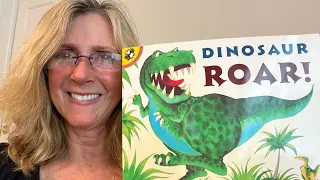 Mimi reads Dinosaur Roar!