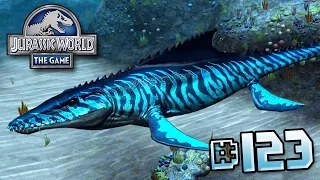 Maxed Mosasaurus!! || Jurassic World - The Game - Ep 123 HD