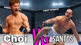 UFC4 | Dooho Choi vs Dossantos (EA Sports UFC 4) wwe mma