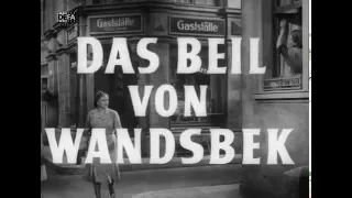 Das Beil von Wandsbek - DEFA-Trailer