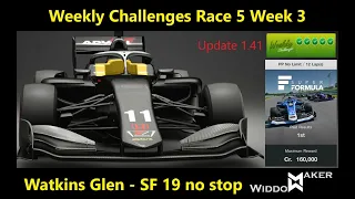 GT7 Super Formula SF19 Watkins Glen Week 3 Race 5 Weekly race Jan 2024 Gran Tourismo How to Update 1