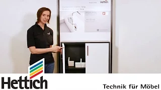 Sensys Thick door hinges: technical briefing by Hettich