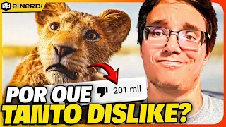 DESASTROSO! VEM AÍ O LIVE ACTION DO MUFASA: O REI LEÃO (Chuva de Dislike)