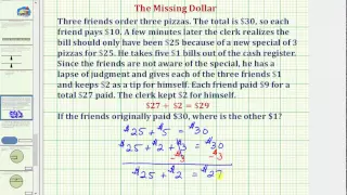 Missing Dollar Puzzle