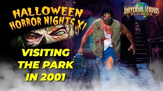 Restored Home Video: Visiting Universal Studios Florida Halloween Horror Nights XI 2001 (HD 50FPS)
