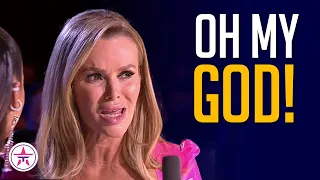 Invisible Scary Ghost POSSESSES Amanda Holden to Read the Judges' Minds!