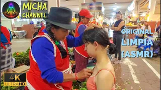 Spiritual Cleansing with Strong Massage (LIMPIA ESPIRITUAL) with Doña Natividad, ASMR in Ecuador