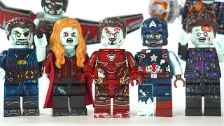 LEGO Marvel Studios' What If...? | Marvel Zombies Unofficial Lego Minifigures