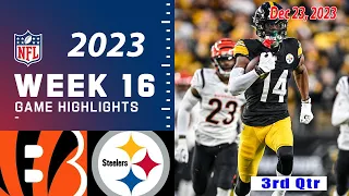 Cincinnati Bengals vs Pittsburgh Steelers FULL GAME Week 16 | NFL Highlights 12/23/2023