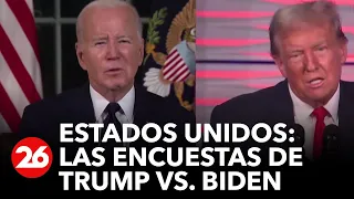 ESTADOS UNIDOS | Así se encuentran las encuestas sobre Donald Trump Vs. Joe Biden