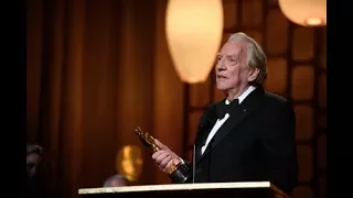 Donald Sutherland receives Honorary Award at 2017 Governors Awards