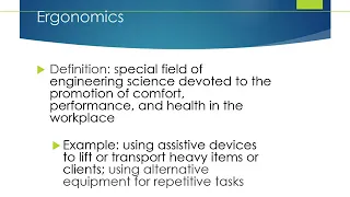 Body Mechanics