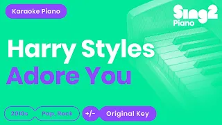 Harry Styles - Adore You (Karaoke Piano)