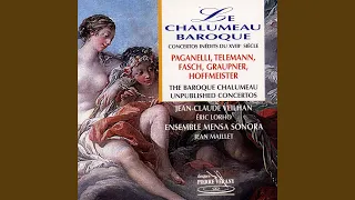 Concerto en si bémol majeur pour chalumeau soprano & orchestre : Un poco allegro