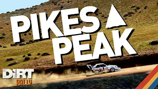 Pikes Peak in DiRT Rally was Awesome!