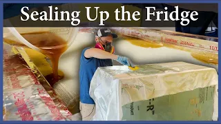 Sealing Up the Fridge - Episode 191 - Acorn to Arabella: Journey of a Wooden Boat