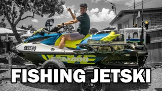 Ultimate JETSKI setup // jetski fishing and spearfishing 🐟🎣