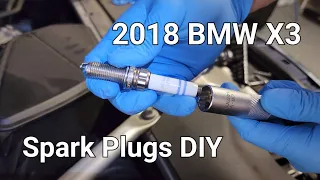 2018 BMW X3 Spark plugs replacement