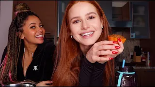 Baking with Vanessa Morgan pt 2 | Madelaine Petsch