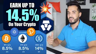 How to EARN up to 14.5% ROI Staking on Crypto.com