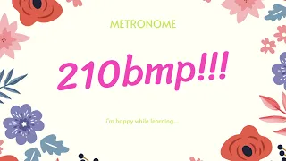 Metronome 210 bpm - by arahappy