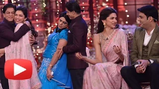 Shahrukh, Deepika Promote Happy New Year On Comedy Nights with Kapil