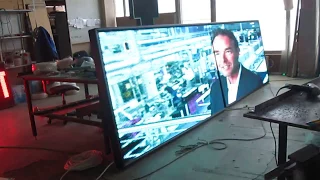 Видео экран на модулях п10