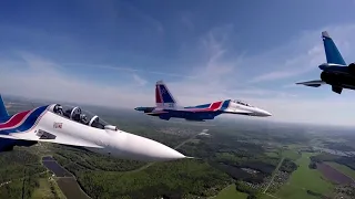 Пилотажная группа "Русские Витязи"/Aerobatic Team Russian Knights