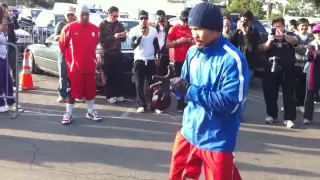 Manny Pacman Pacquiao  Shadow Boxing and Footwork. 10/29/10