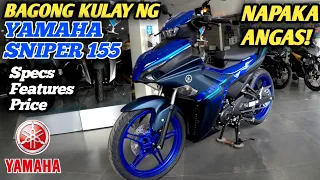 Angas ng Kulay Nito! - 2022 Yamaha Sniper 155 VVA Std Version Blue GP/Race Blue Edition