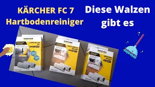 🟡Kärcher FC 7🟡 - Diese Walzen gibt es