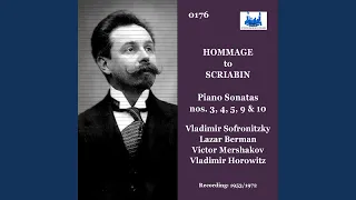 Piano Sonata No. 3 in F-Sharp Minor, Op. 23: II. Allegretto (Remastered 2023)