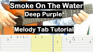 Smoke On The Water Guitar Lesson Melody Tab Tutorial Guitar Lessons for Beginners