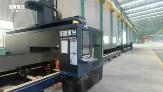 LD LASER H5 Laser Cutting Machine Especially for 12m/25m H Beam Cutting