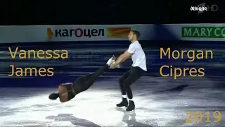 Vanessa James & Morgan Cipres (FRA) 1 место Показательные выступления. ЧЕ по фигурному катанию 2019