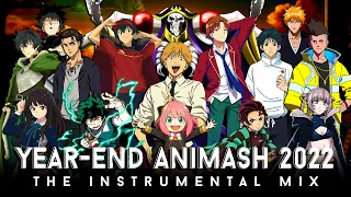 2022 ANIMASH: A Year-End Megamix | The Instrumental Mix // by CosmicMashups