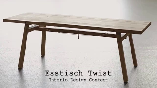 Massivholztisch Twist