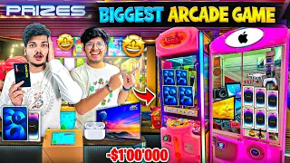 Giving Jash My Golden Debit Card For Arcade Games To Win A JackPot😍🎰 -Ritik Jain Vlogs