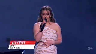 Ally Eley Sings Justin Bieber’s ‘Sorry’ | The Callbacks | The Voice Australia 2022