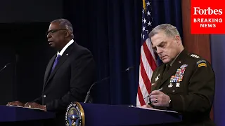 Mark Milley And Lloyd Austin Provide Updates On US Military Withdrawal In Afghanistan