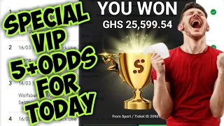 SPECIAL VIP 5+ ODDS FOOTBALL PREDICTIONS TODAY#betting #bettingtipstoday #bettingstrategy