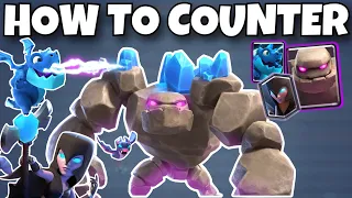 How to Easily Counter Golem Pushes (guide) (Clash Royale)