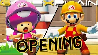 Super Mario Maker 2 - Story Mode Opening Cutscene