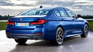 새로운 BMW 5 시리즈 2021 (Facelift)-운전, 외부 및 내부 (M Sport)