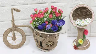 5 Jute craft ideas | Home decorating ideas handmade | 2020