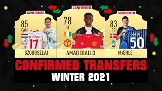 ALL NEW CONFIRMED TRANSFERS WINTER 2021! 😱🔥 ft. Traore, Szobozlai, Maehle... etc