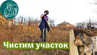 Очистка заросшего участка от зарослей сорняков 🌿 Борьба с сорняками 🌿 Опыт Гордеевых