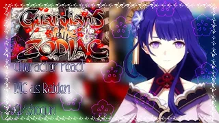 [] Guardian of Zodiac otome Character react MC as Raiden ei/Shogun[1/1]