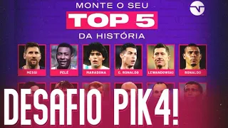 TOP 5 DA HISTÓRIA DO FUTEBOL