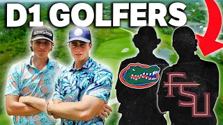 We Challenged Top D1 Commits To A Golf Match… Who Wins?